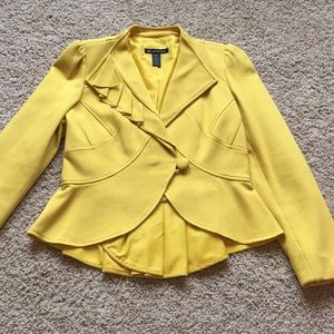 Mustard blazer